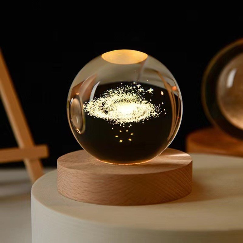 3D crystal ball