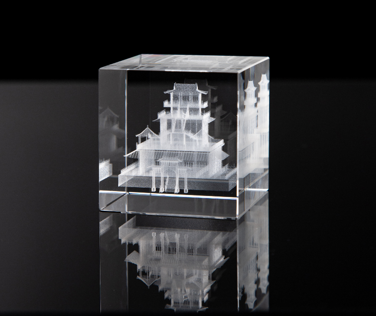 3D engraved trophy