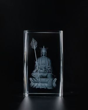 3d crystal art