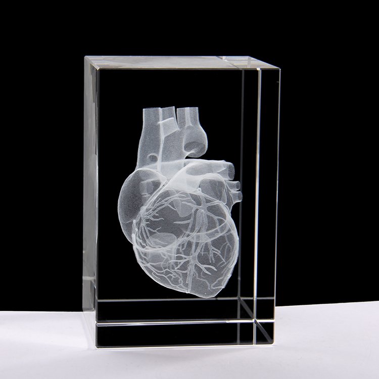 3d crystal photo cube