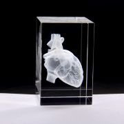 3d crystal photo cube