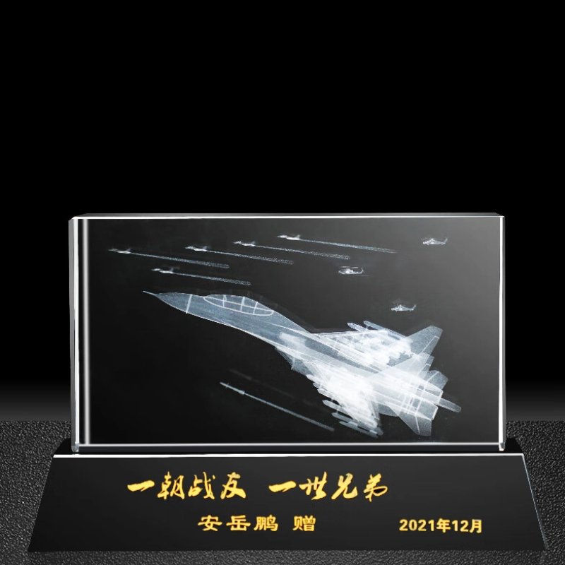 3d engraved crystal​