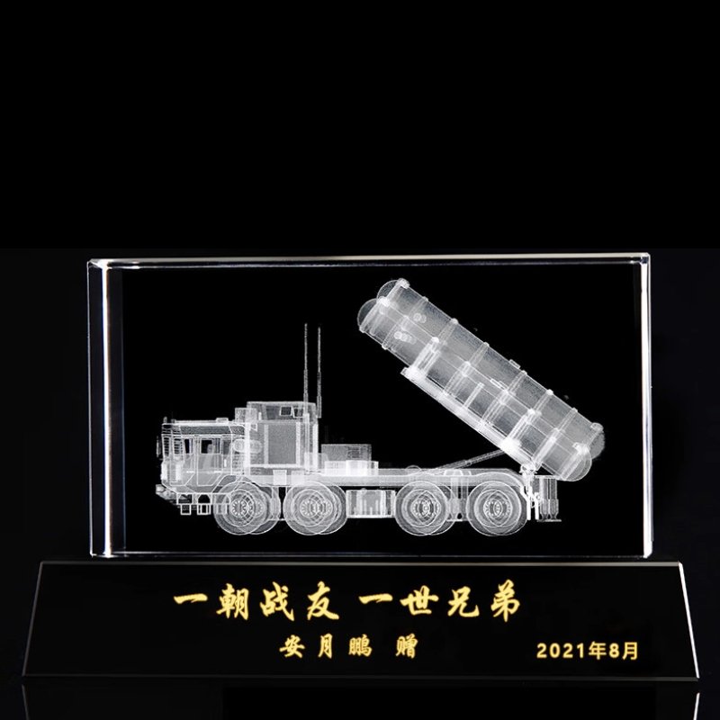 3d laser crystal