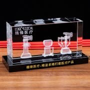 3d laser etched crystal