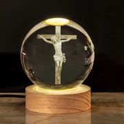 3d photo in a crystal​