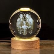 3d photo in a crystal​