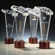 Crystal Car Show trophy