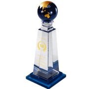 Crystal ball trophy