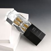 Crystal hourglass trophy