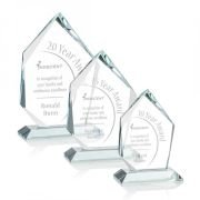 custom glass trophies