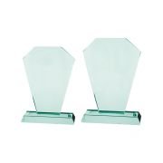 custom glass trophy