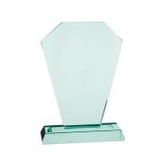 custom glass trophy