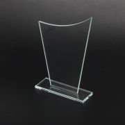 Blank glass trophy