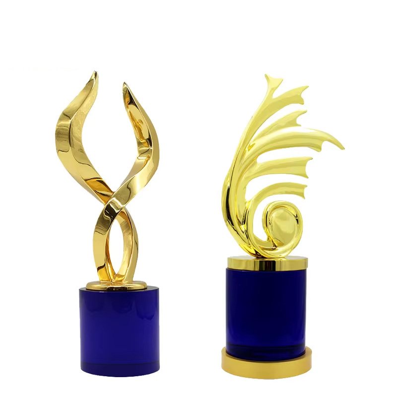 Art metal trophy