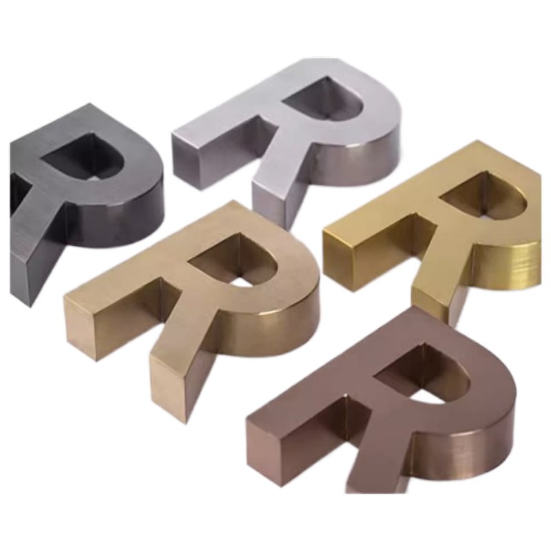 aluminum letters