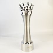 Crown silver trophy