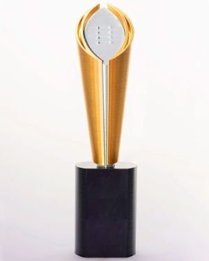 National championship trophy