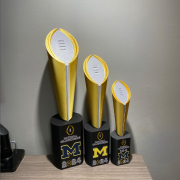 National championship trophy