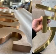 aluminum letters