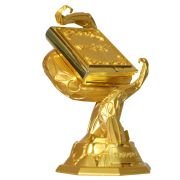 Speech contest gold trophy