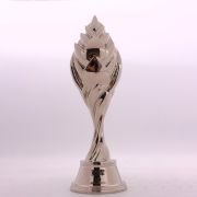 Championship metal trophy