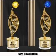Corporate service trophy