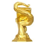 Speech contest gold trophy