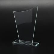 Blank glass trophy