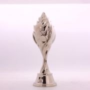 Championship metal trophy