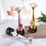 Outstanding employee trophy