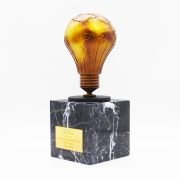 Bulb metal ornaments