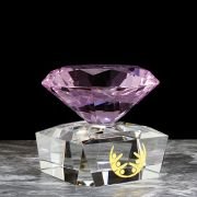 Pink diamond trophy