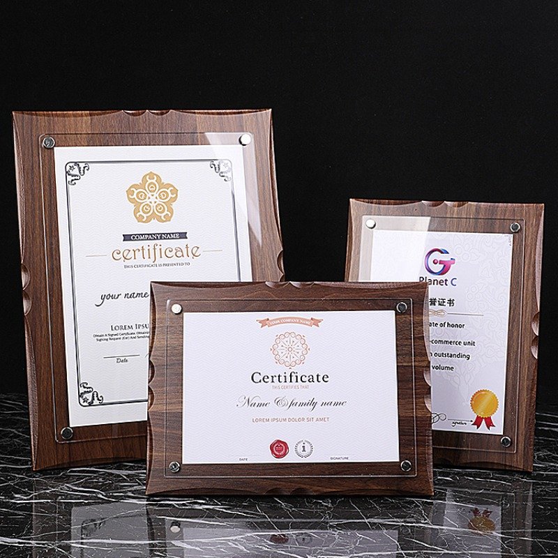 acrylic award plaques