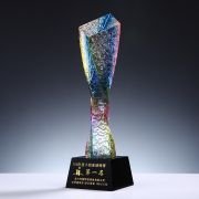 crystal award trophy