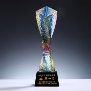 crystal award trophy