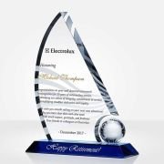 crystal trophies