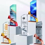 crystal trophies and awards