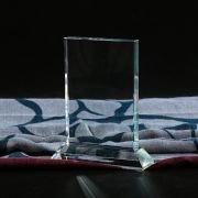 crystal trophy cup​