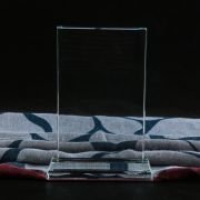 crystal trophy cup​