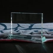 crystal trophy cup​