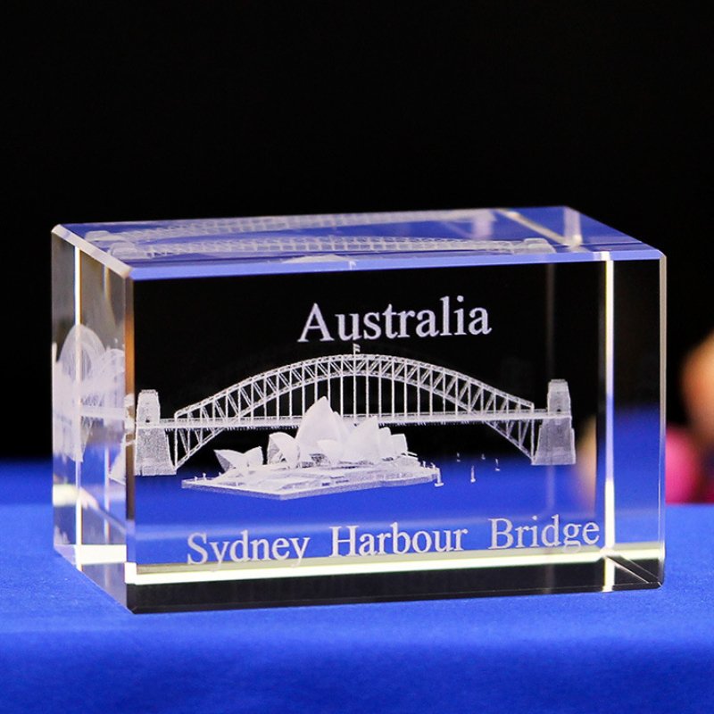 custom 3d crystal picture