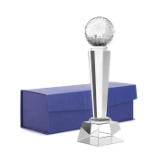 custom crystal award