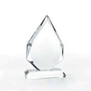custom crystal trophy