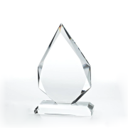 custom crystal trophy