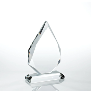 custom crystal trophy