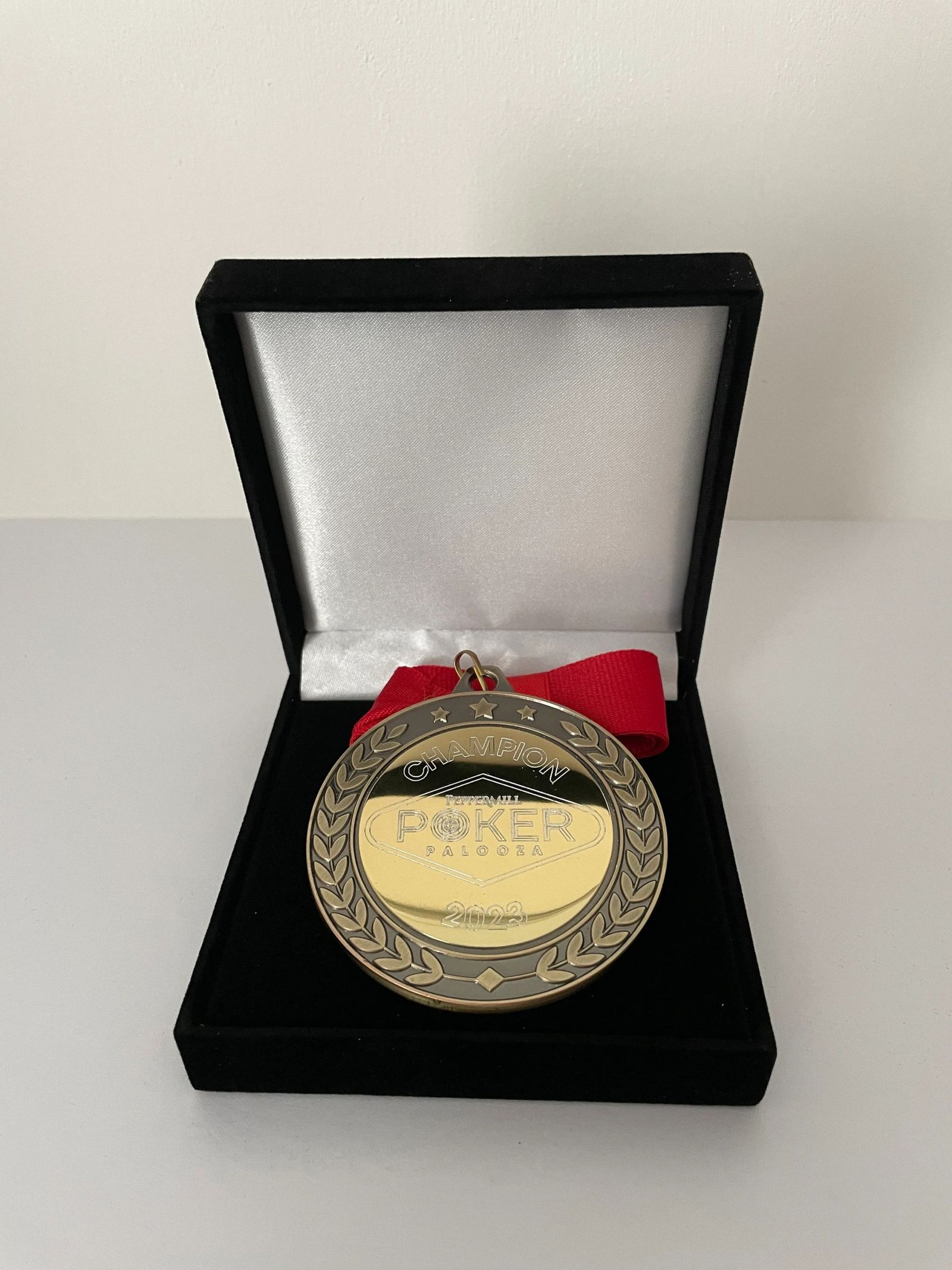engraved medallion