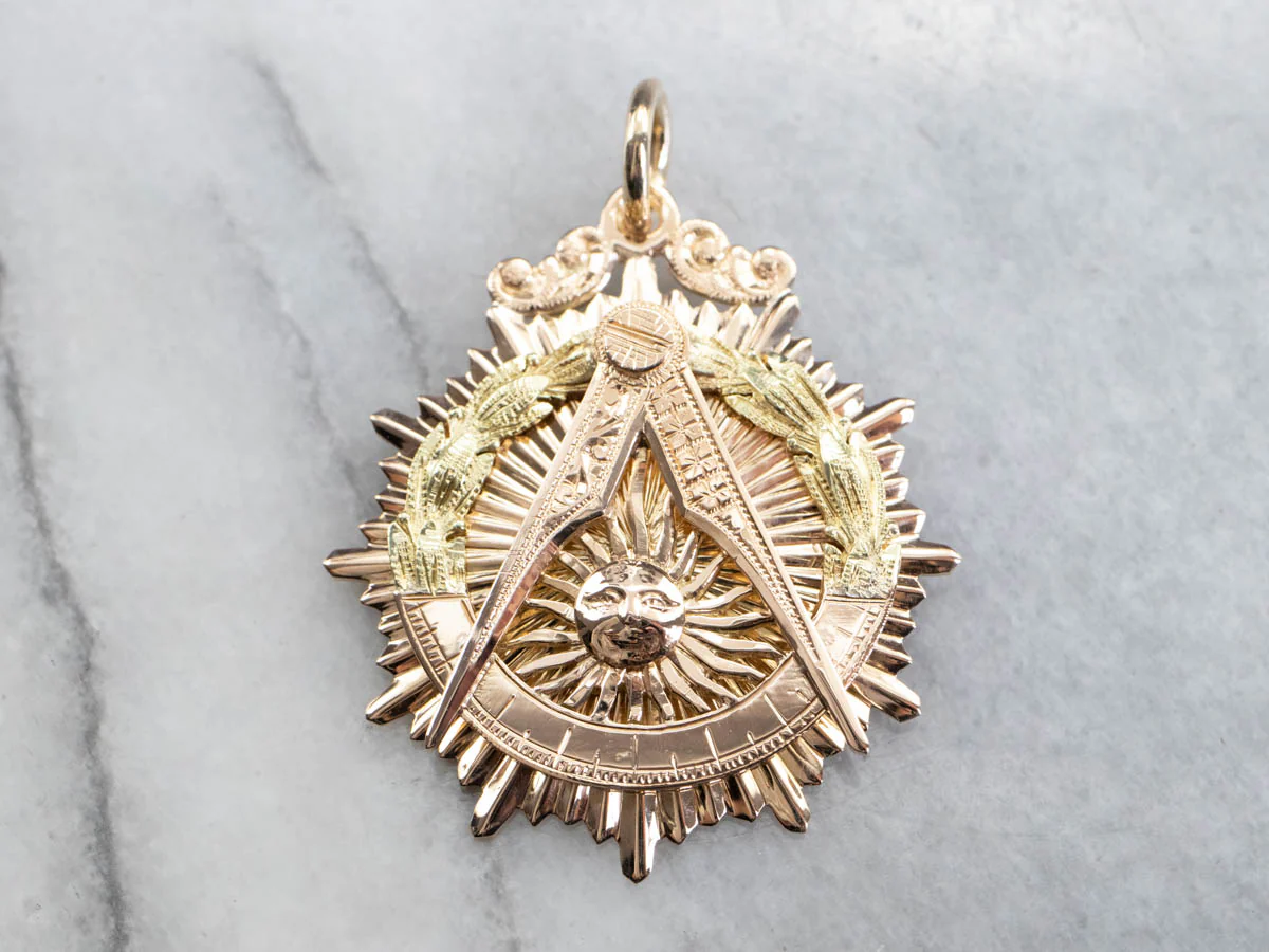 freemason medallion