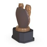 golden gloves boxing trophy