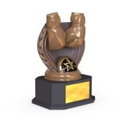 golden gloves boxing trophy