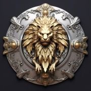 lion medallion